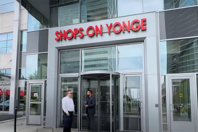 Shops on yonge